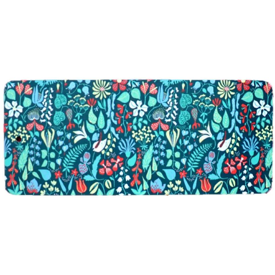 Herbarium blue cutting board, 40x17 cm Opto Design