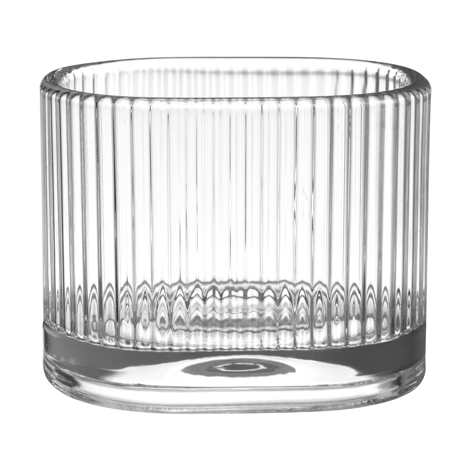 Magica candle holder super ellipse 7 cm, Clear Orrefors