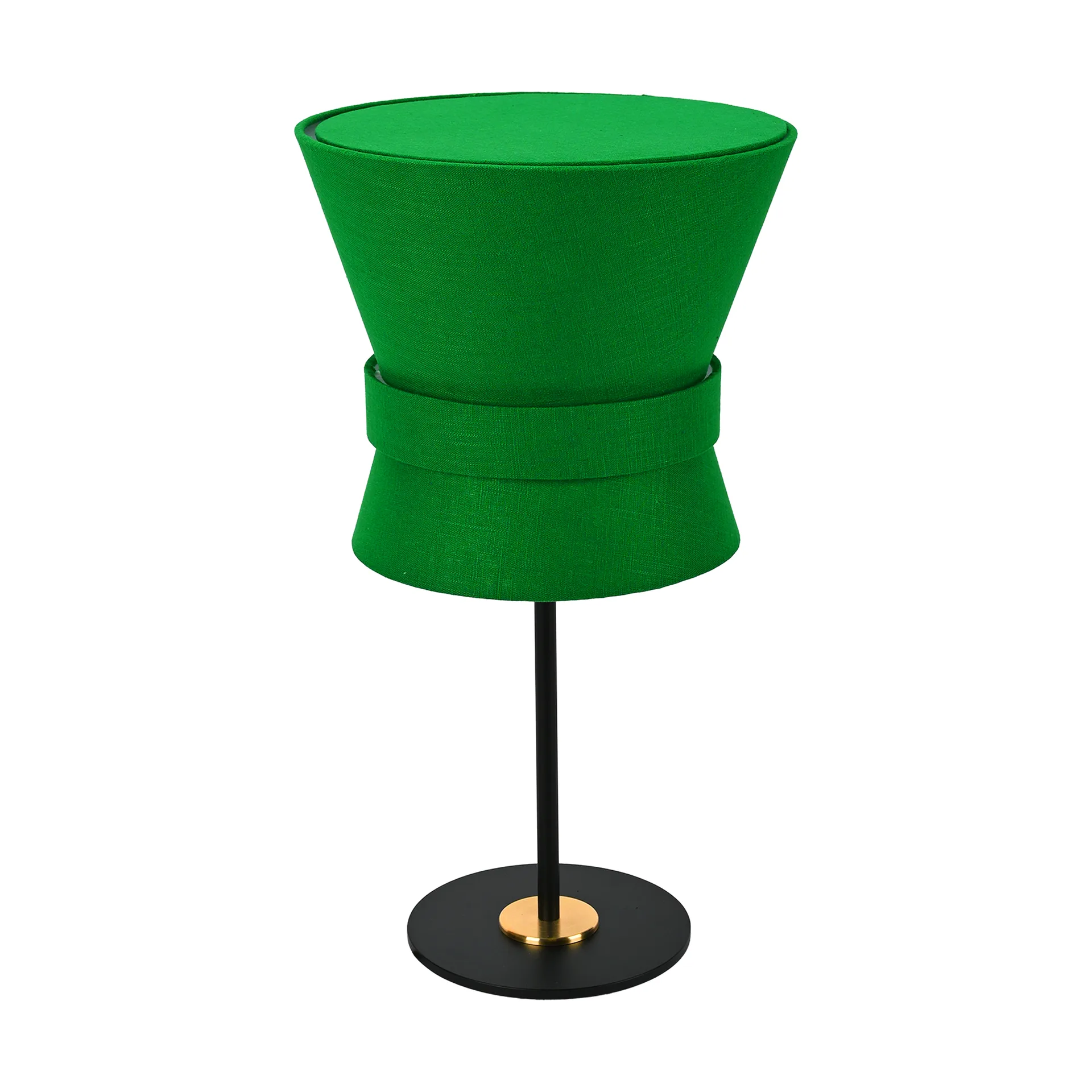 Bow table lamp, Black-emerald green, small 50 cm Örsjö Belysning