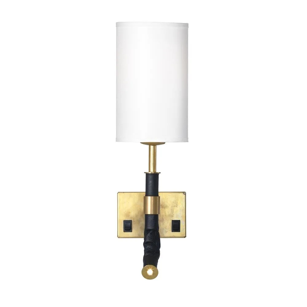 Butler wall lamp, raw brass Örsjö Belysning