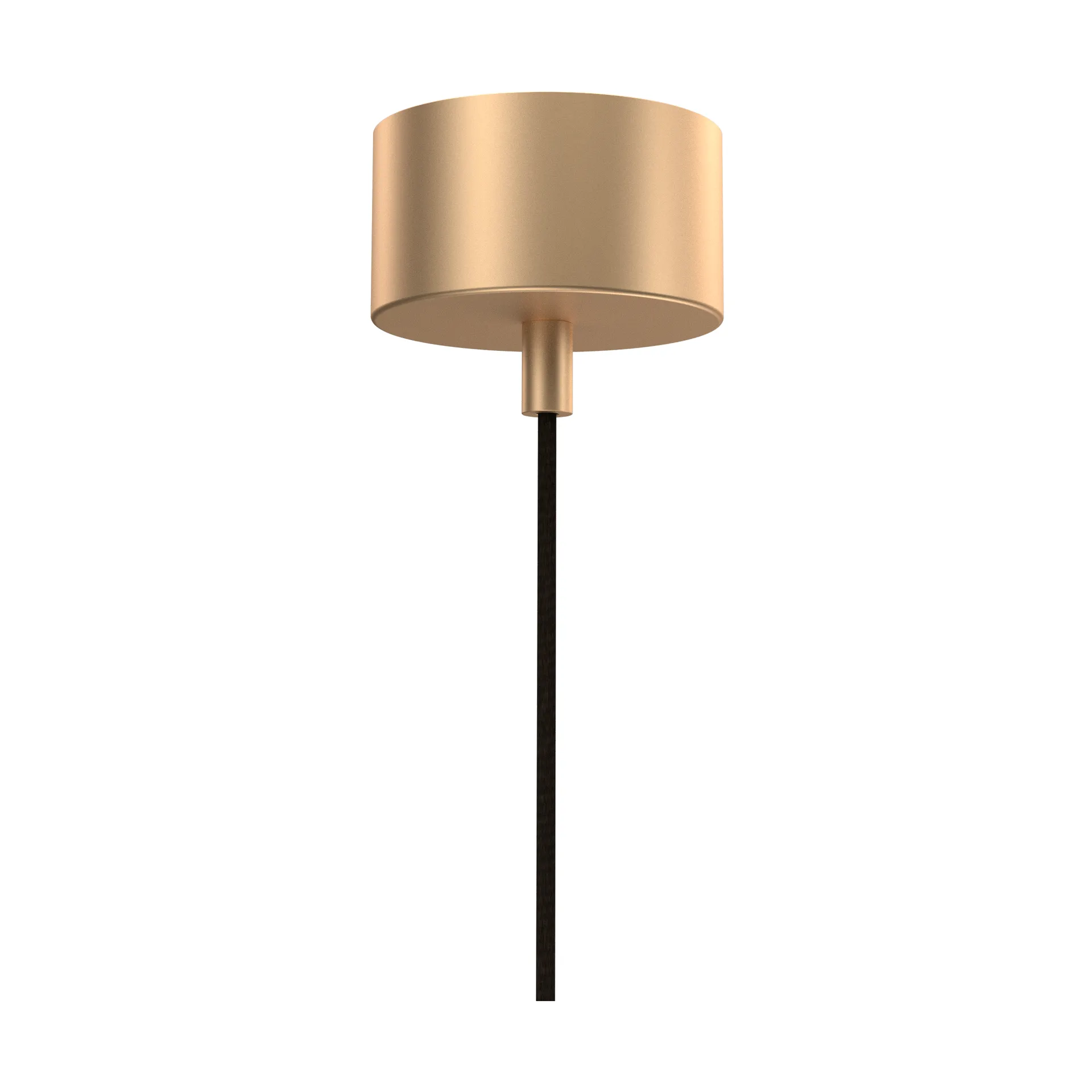 Punkt ceiling rose, Brushed Brass Örsjö Belysning