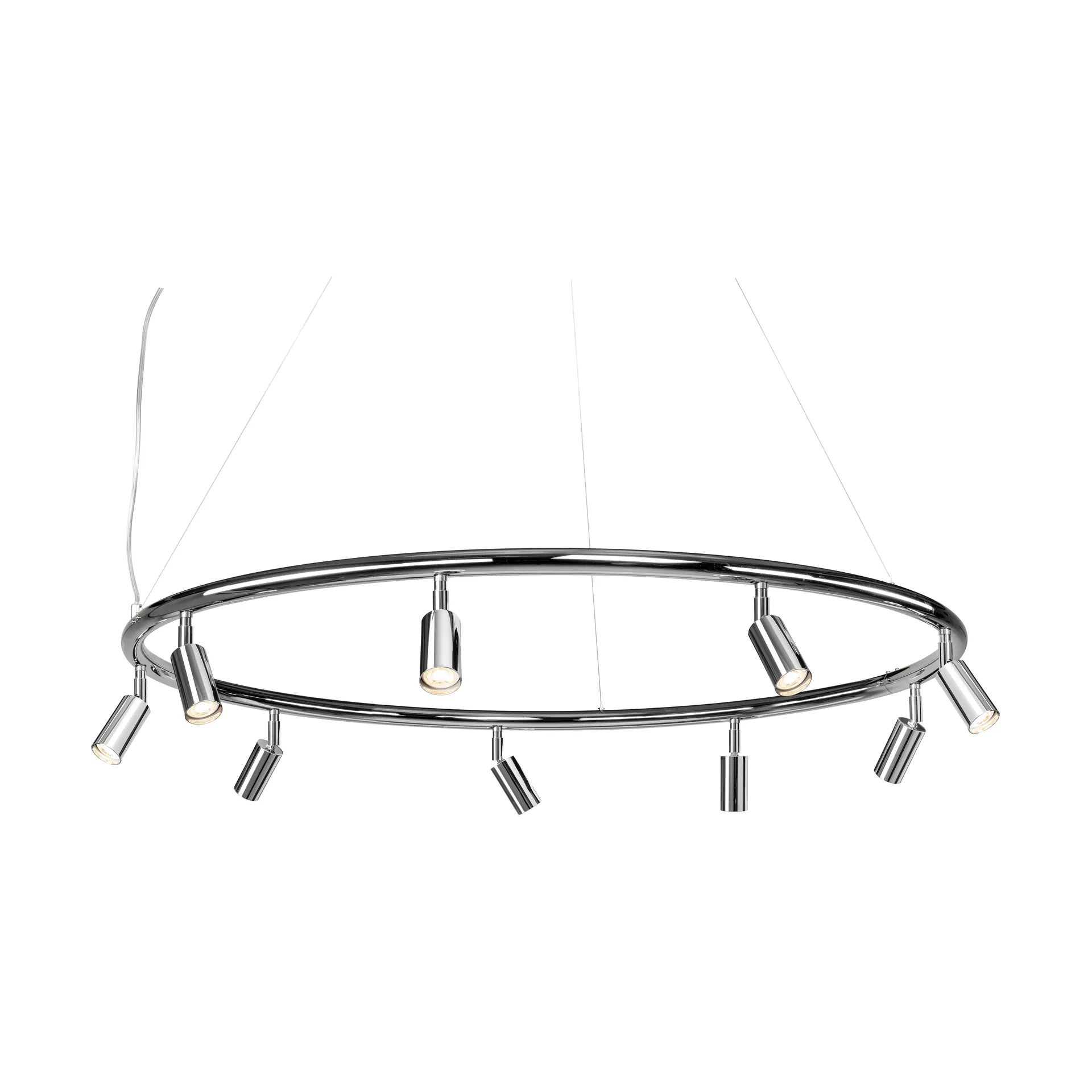 Starlight round wall and ceiling lamp Ø100 cm, Nickel-plated brass Örsjö Belysning