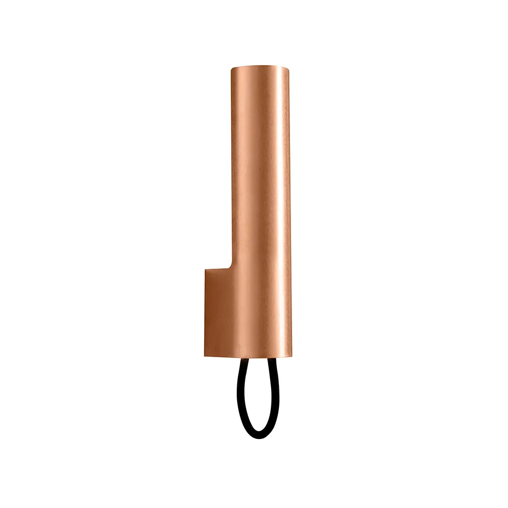 Visir wall lamp, Raw copper Örsjö Belysning