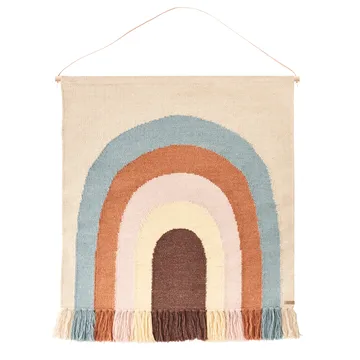 Follow the rainbow wall decoration 100x115 cm - Multi - OYOY