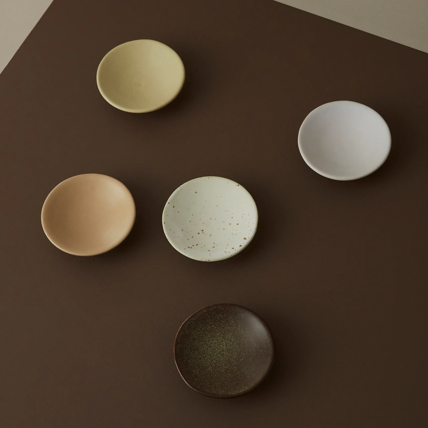 Hagi bowl mini Ø8 cm, brown OYOY
