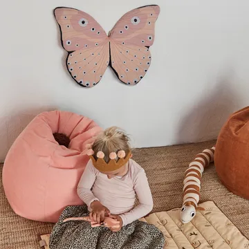 Leo larv cuddly toy - Caramel - OYOY