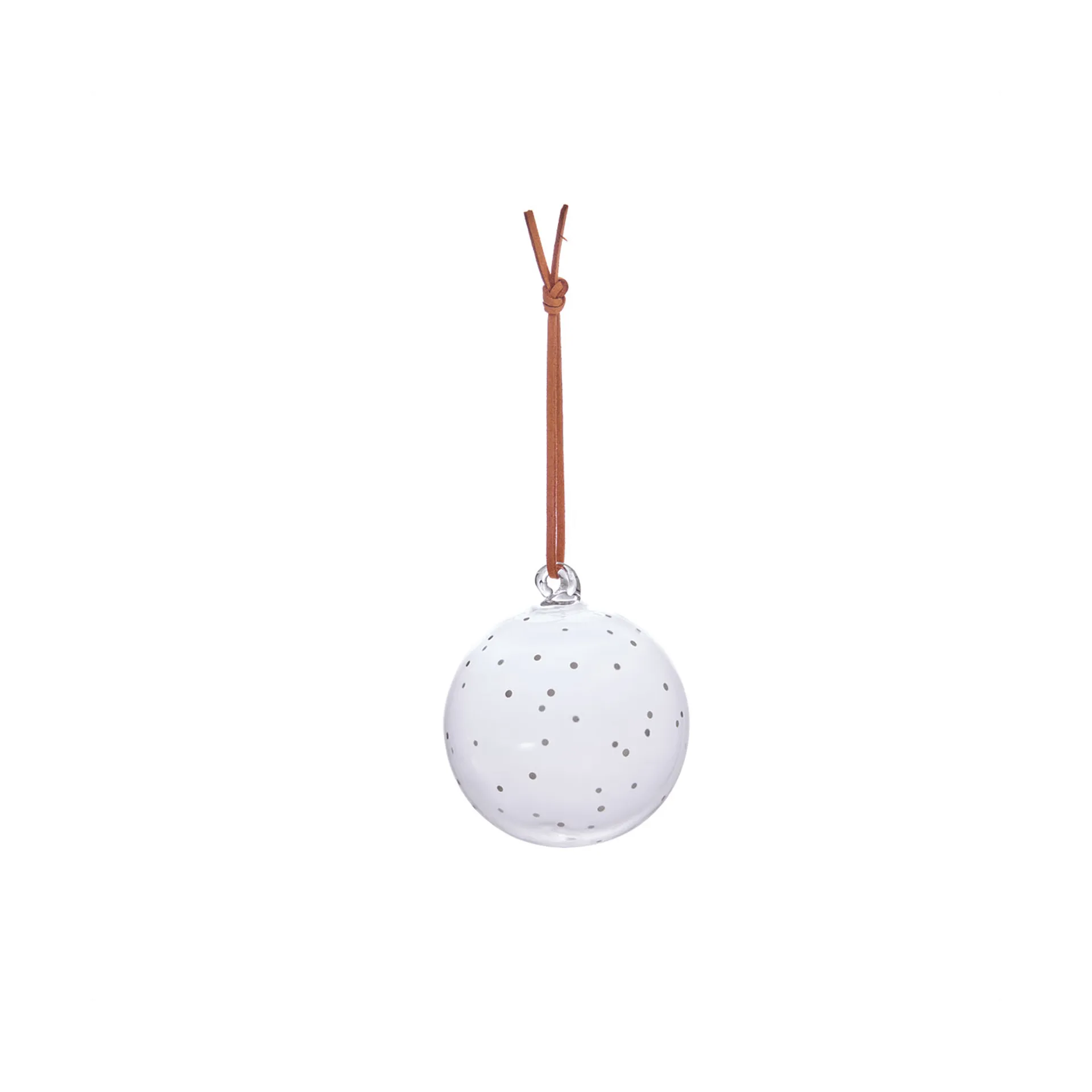 Natale Christmas bauble Ø7 cm, Clear OYOY