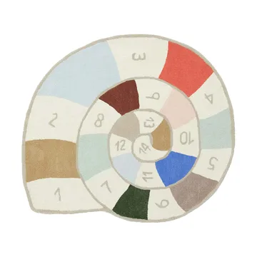 Nautilus rug - Multi - OYOY