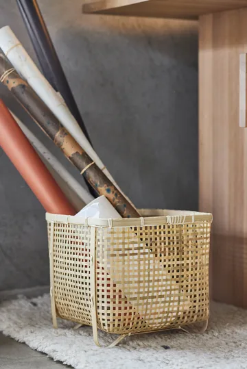 Sport Storage Basket Square - Nature - OYOY