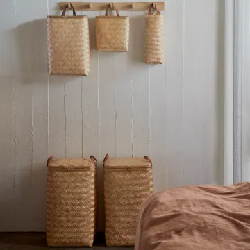 Sporta wall basket 25x25 cm - nature - OYOY