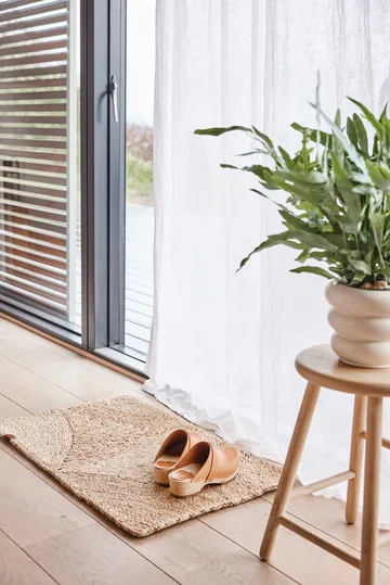 Vasa jute door mat 50x70 cm - Nature - OYOY