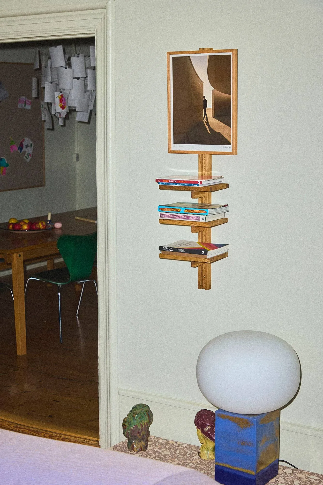 Artefakt Shelf Spine shelf rail, 100 cm Paper Collective