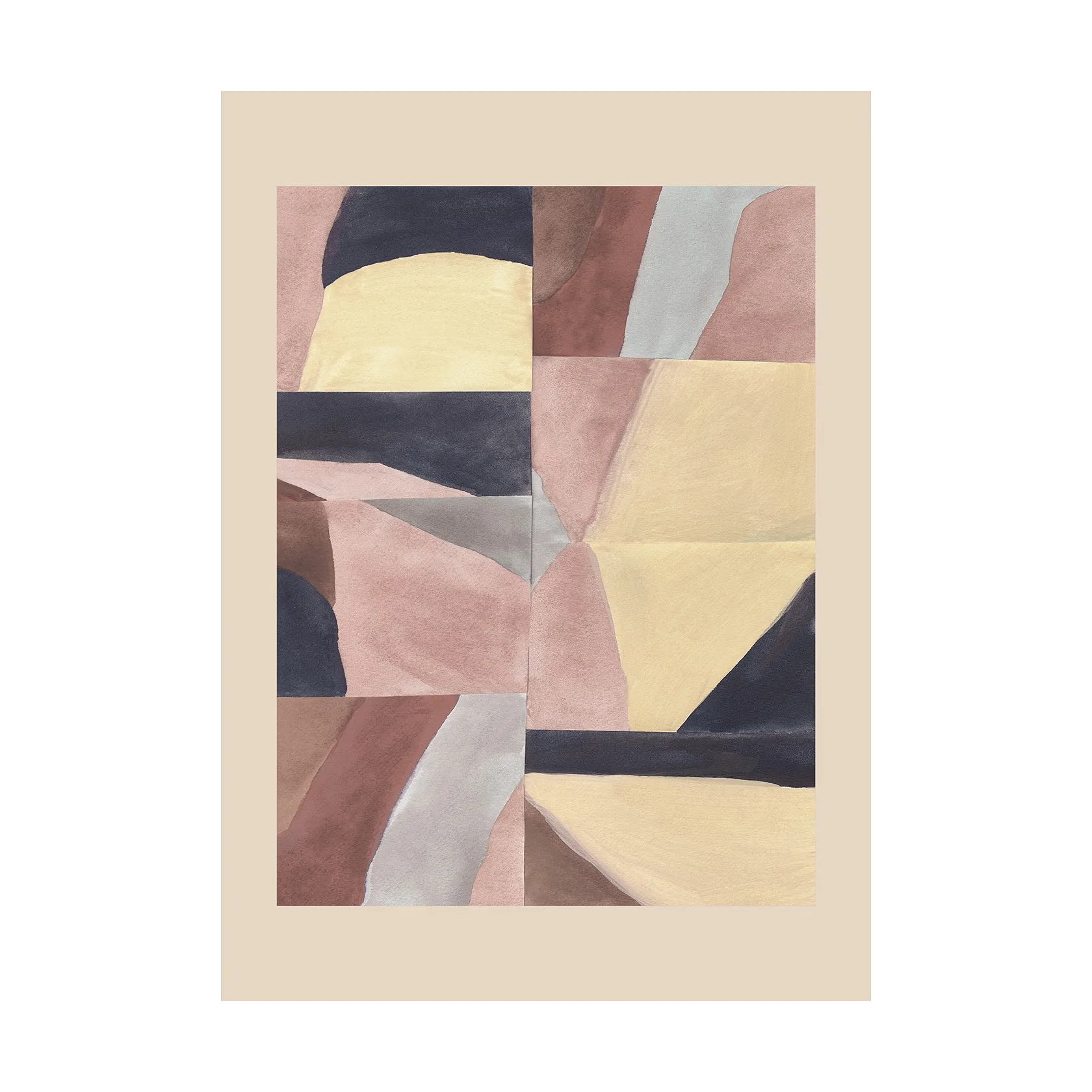 Autumn Forms 02 poster, 70x100 cm Paper Collective
