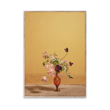 Blomst 02 Ochra poster - 30x40 cm - Paper Collective