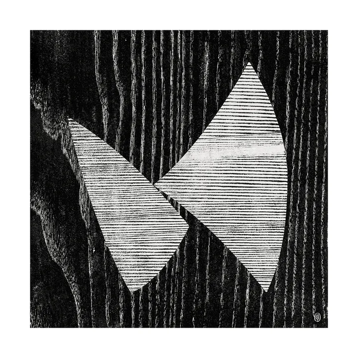 Cut Shapes 04 poster - 70x70 cm - Paper Collective