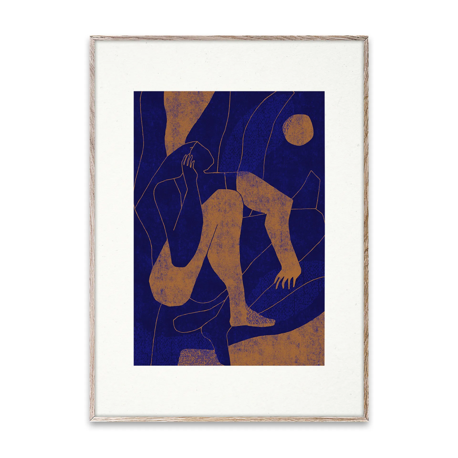 Mujer y Calor 02 poster , 30x40 cm Paper Collective