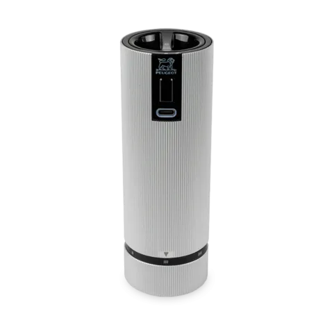 Line Electric Salt Mill 15 cm, Aluminum Peugeot