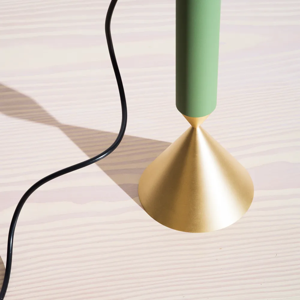 Apollo 39 pendant lamp, Forest, brass Pholc