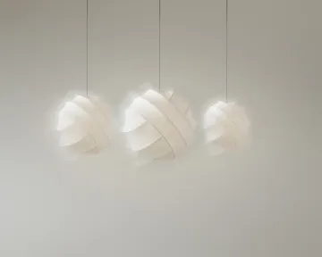 Turner 80 pendant - White - Pholc