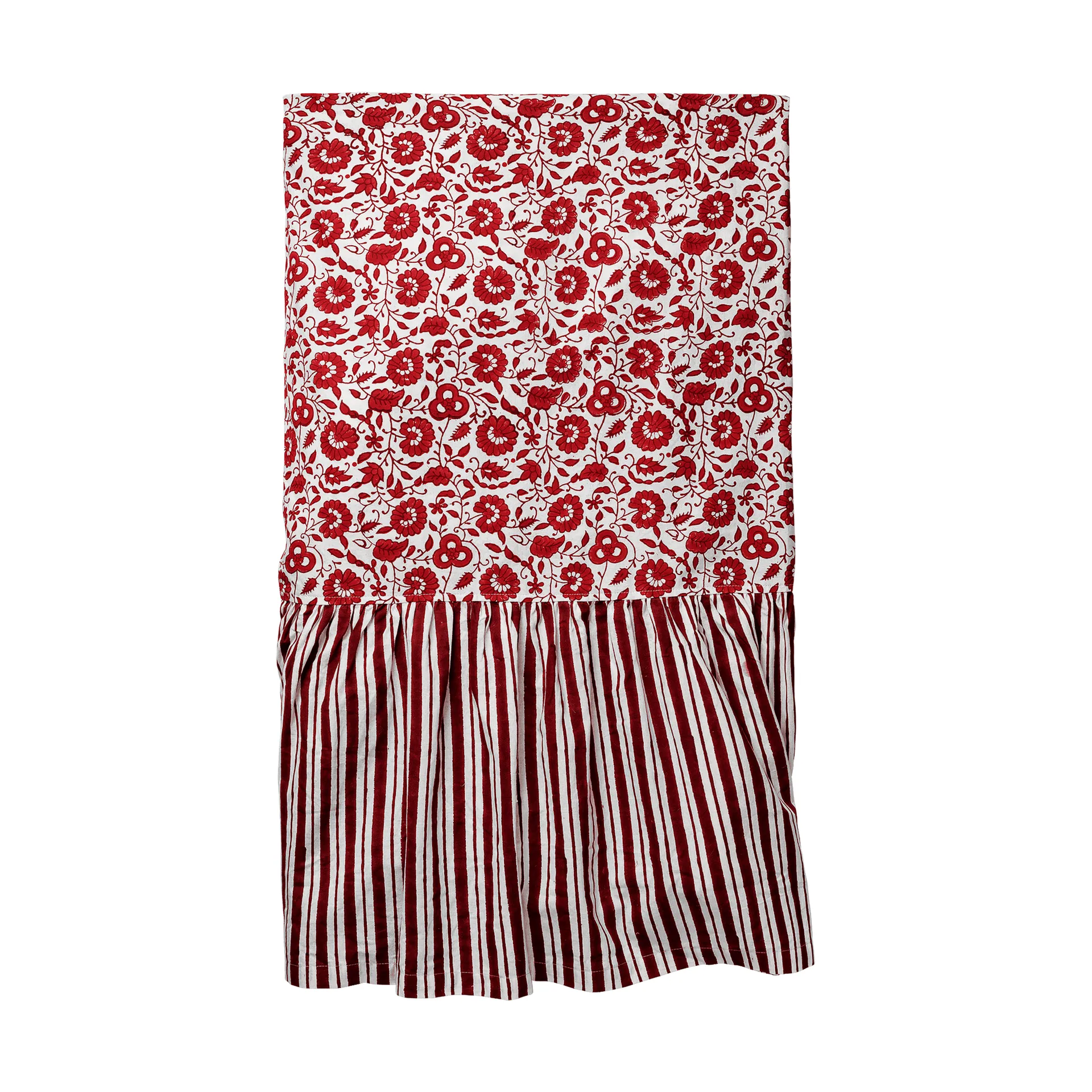 Damson tablecloth, Burgundy, 350x150 cm Pick a Poppy