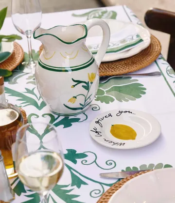 Lemon tapas plate - Yellow, 15 cm - Pick a Poppy