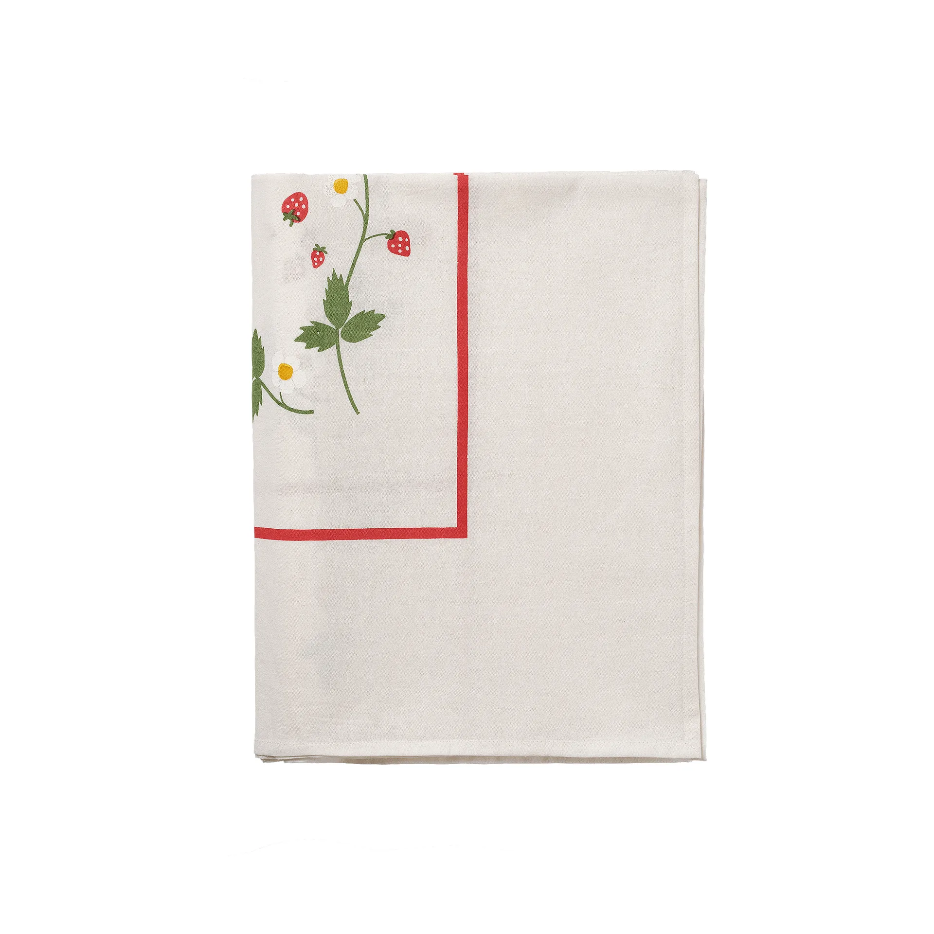 Wild Strawberry tablecloth, Red, 250x150 cm Pick a Poppy