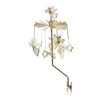 Angel chimes clips angels and stars - gold - Pluto Design