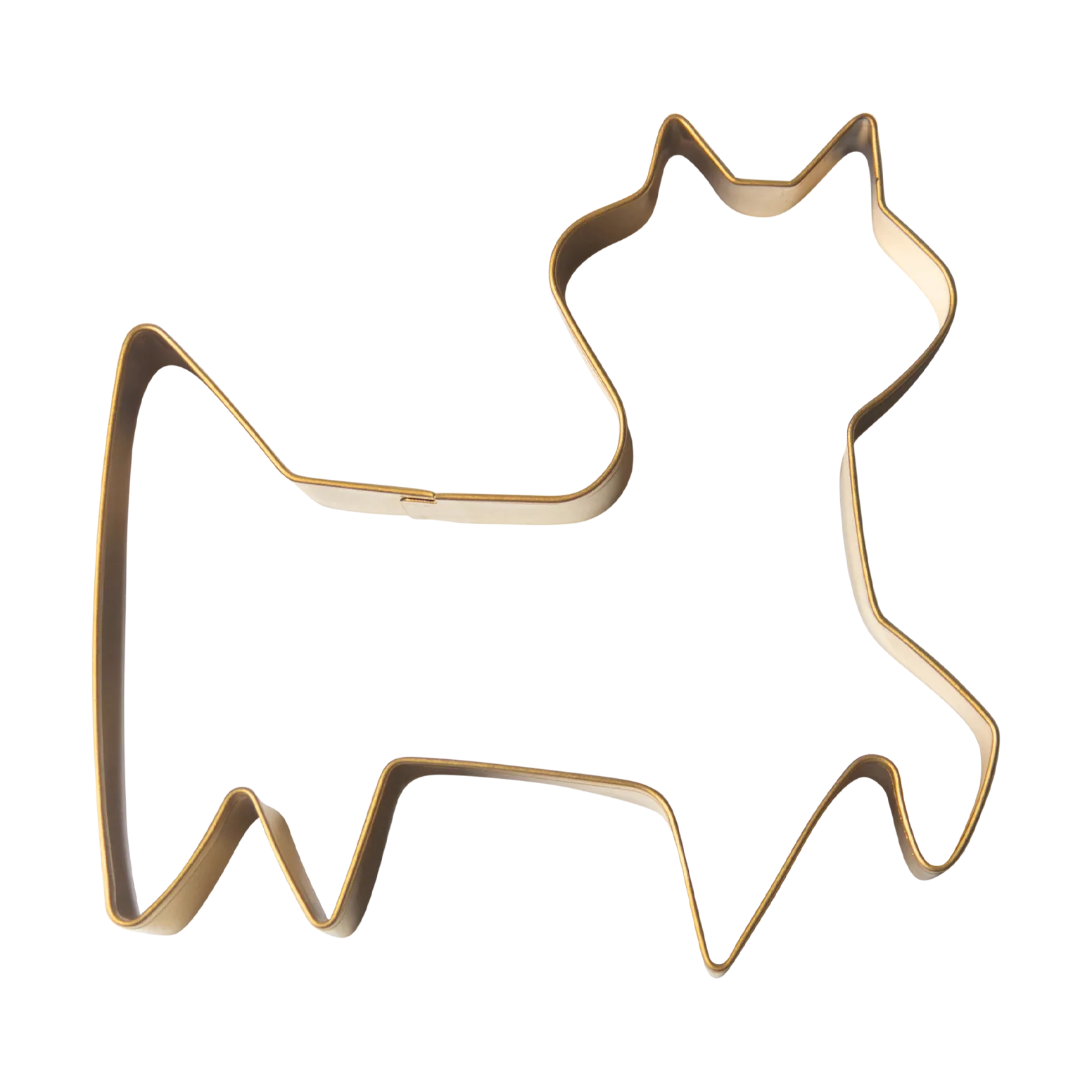 Lisa Larson Felix cookie cutter, Gold Pluto Design