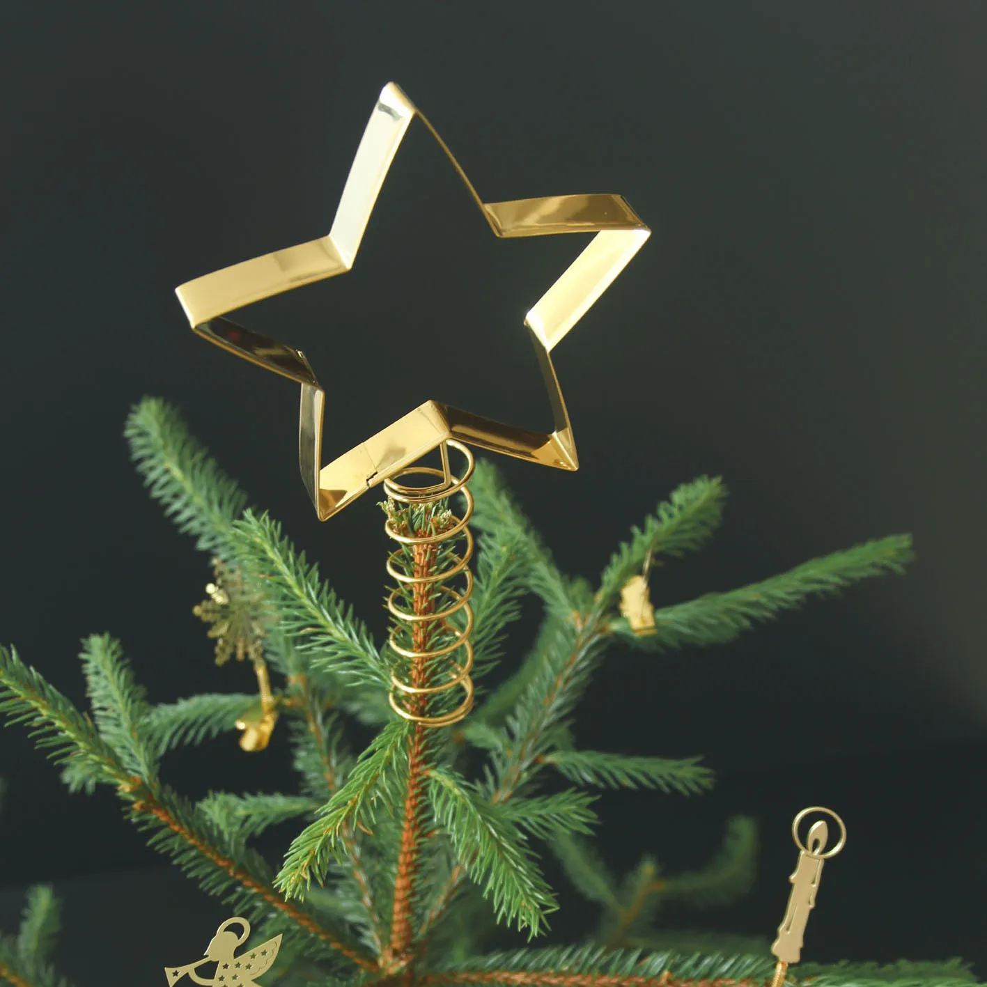 Pluto Christmas tree top, Star Pluto Design