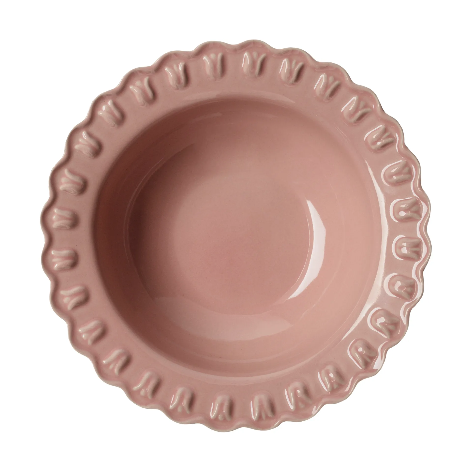 Tulipa deep plate Ø23 cm 2-pack, Beautiful Portuguese PotteryJo