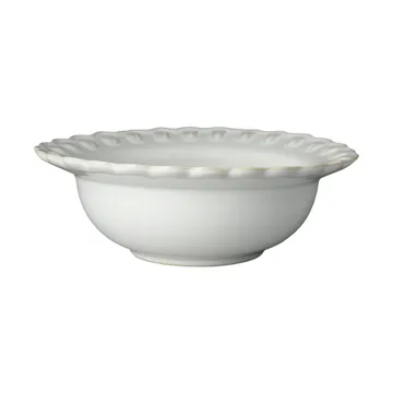 Tulipa deep plate small Ø17 cm 2-pack - White - PotteryJo