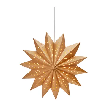 Alfa advent star brown - Brown, 60 cm - PR Home