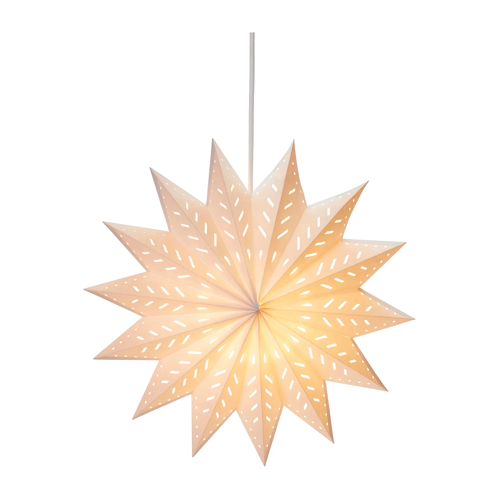 Alfa advent star, White, 50 cm PR Home