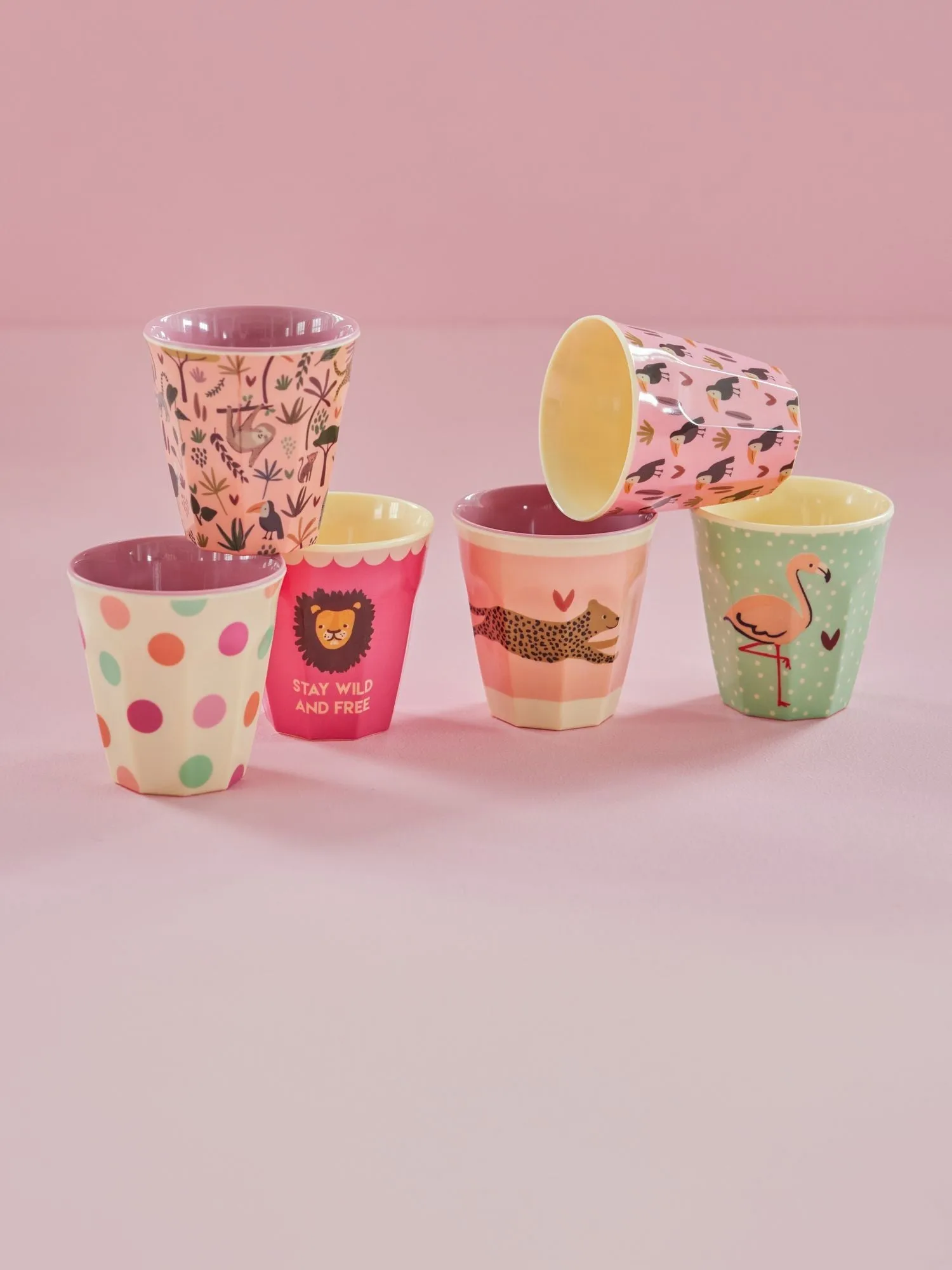 Rice children's cup small 6-pack, Multi RICE