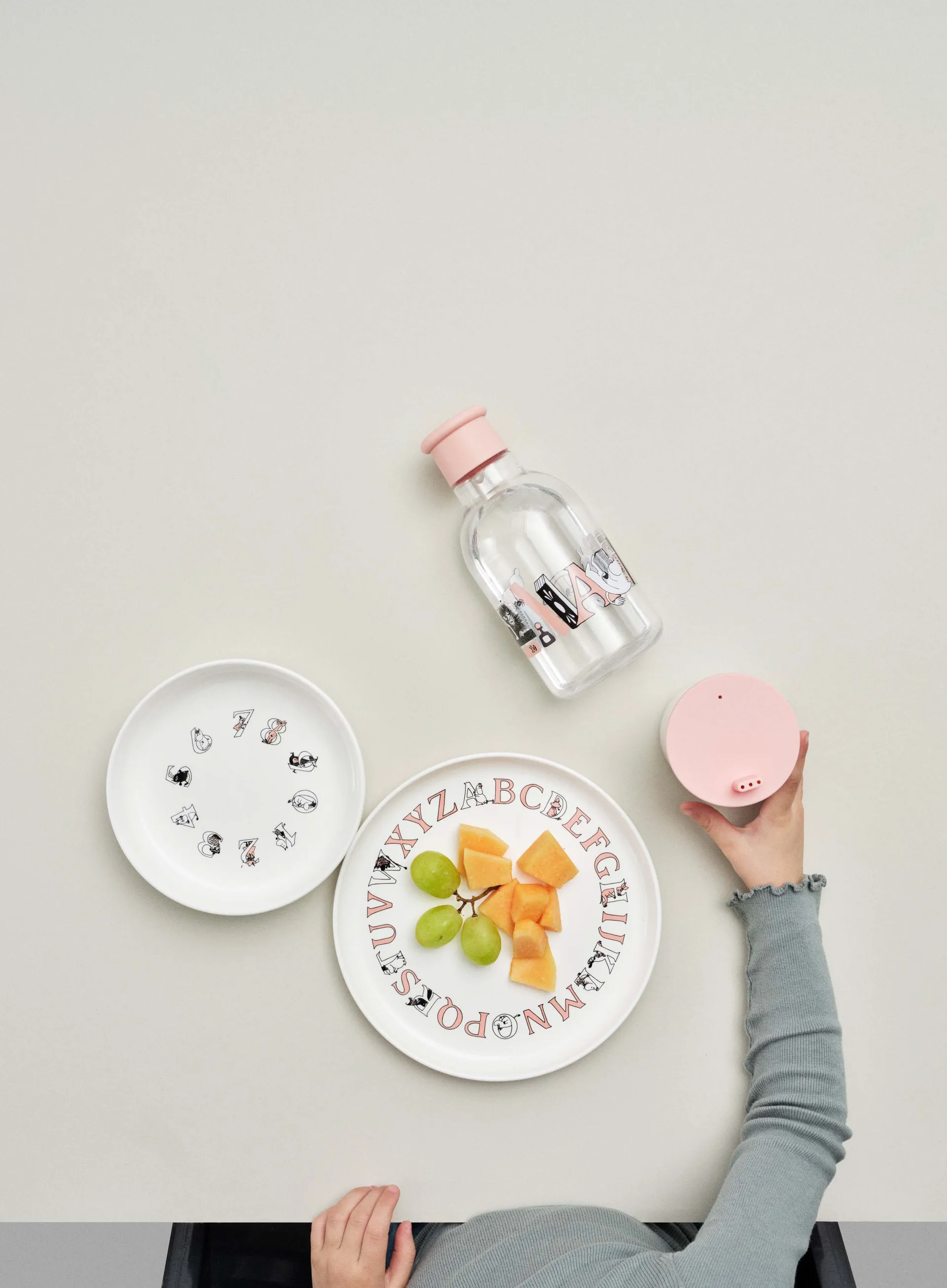 Moomin ABC lid for mug, Salmon RIG-TIG