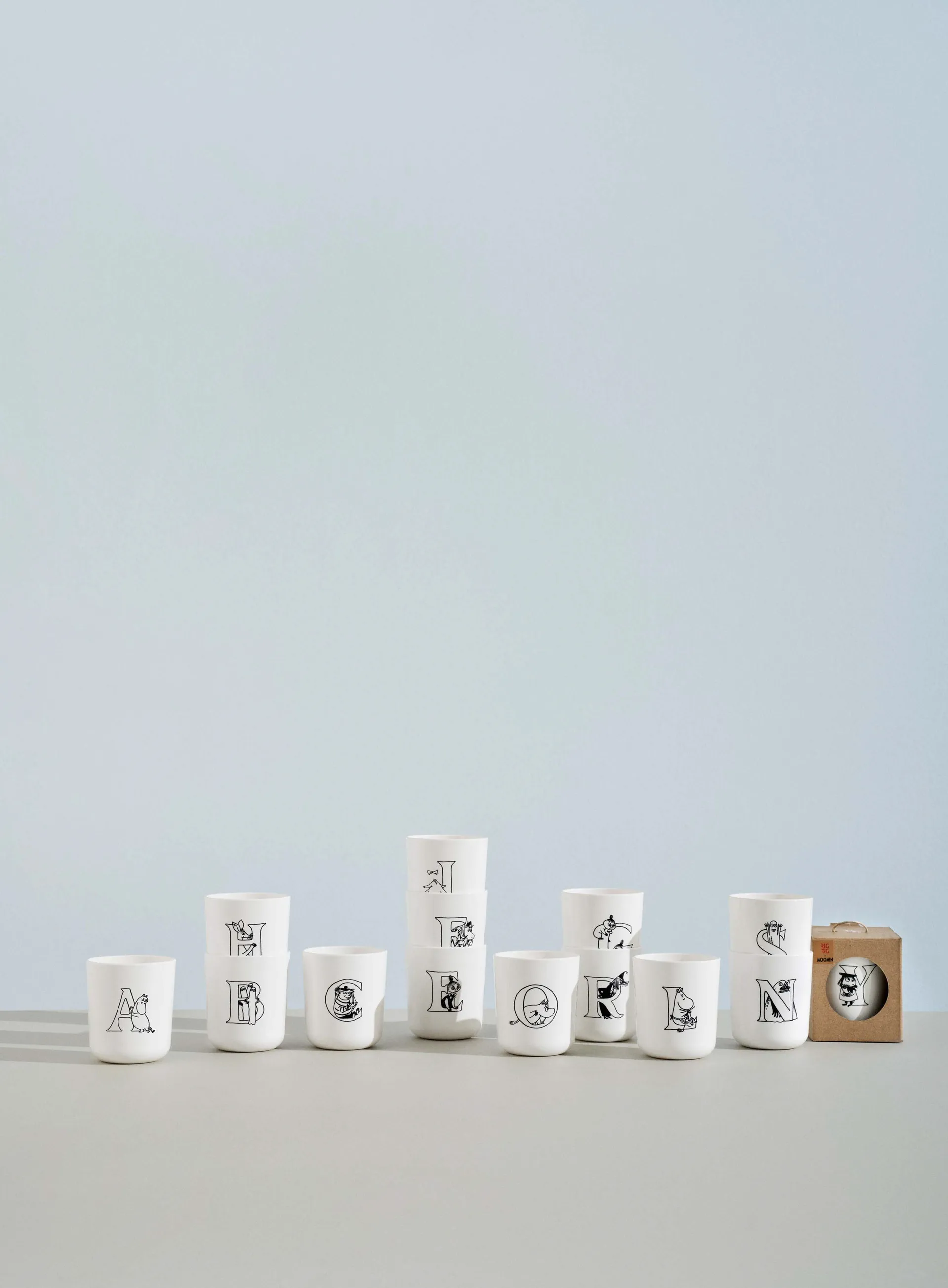 Moomin ABC mug 20 cl, S RIG-TIG