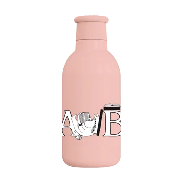 Moomin ABC thermos bottle 0.5 L - Moomin salmon - RIG-TIG