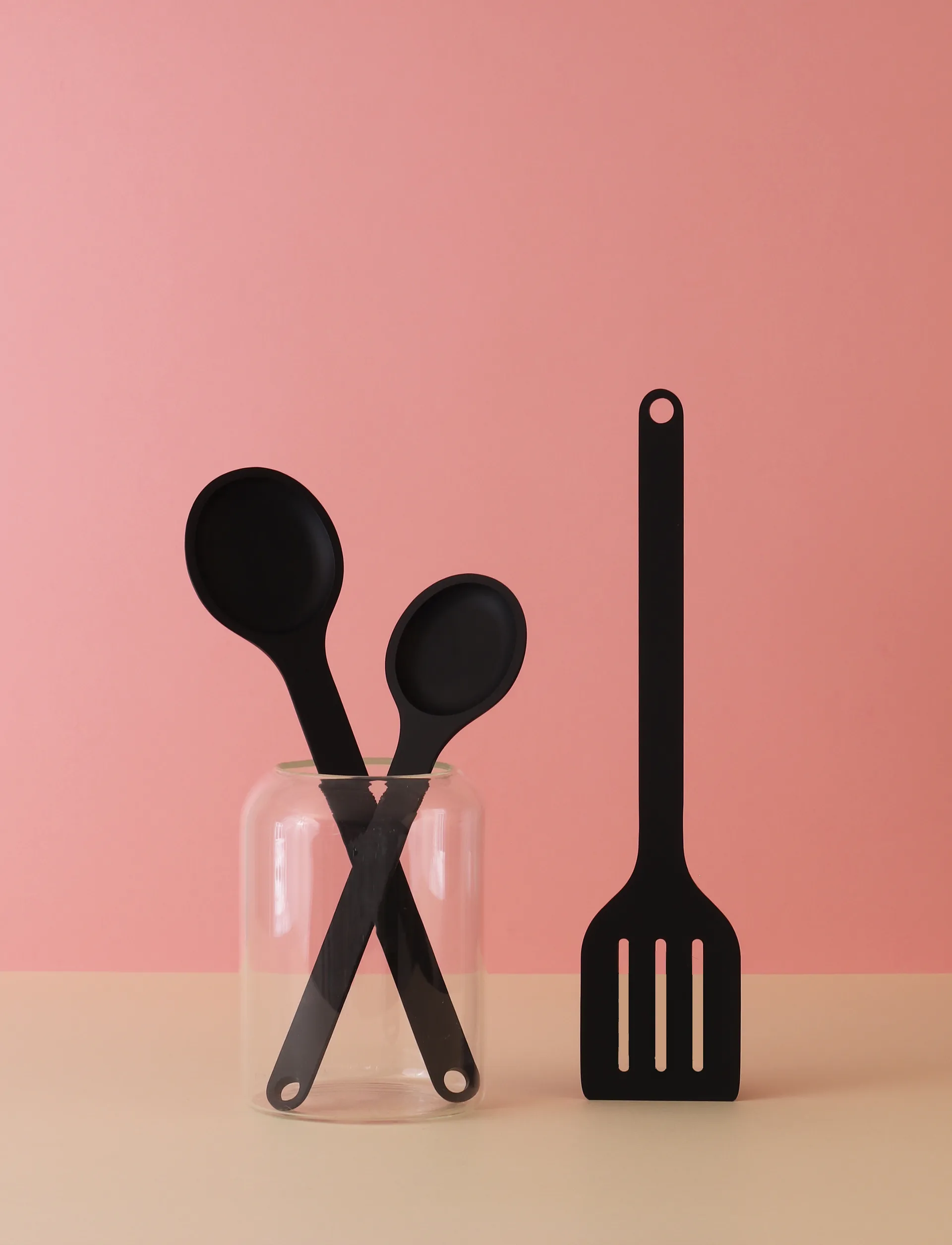 STIR-IT spatula 32 cm, Black RIG-TIG