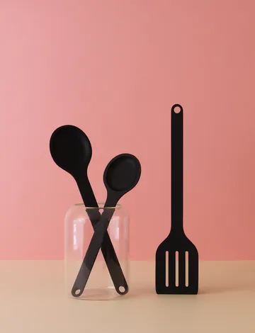 STIR-IT spatula 32 cm - Black - RIG-TIG