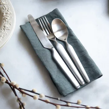 Bergen dinner knife matte - stainless steel - Robert Welch