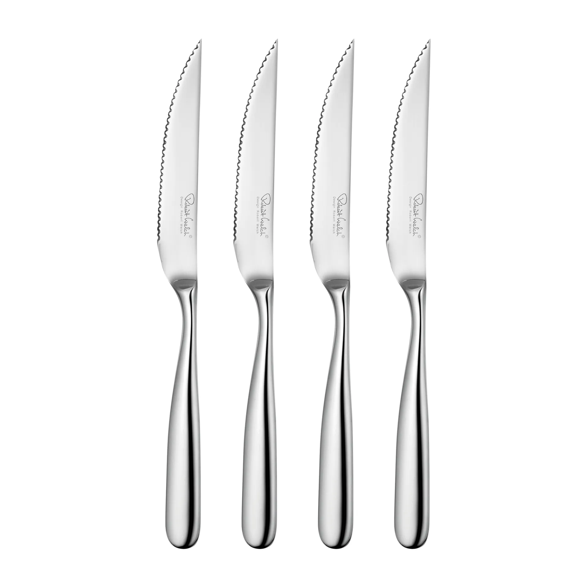 Stanton Bright grill knife 4-pack, Stainless steel Robert Welch