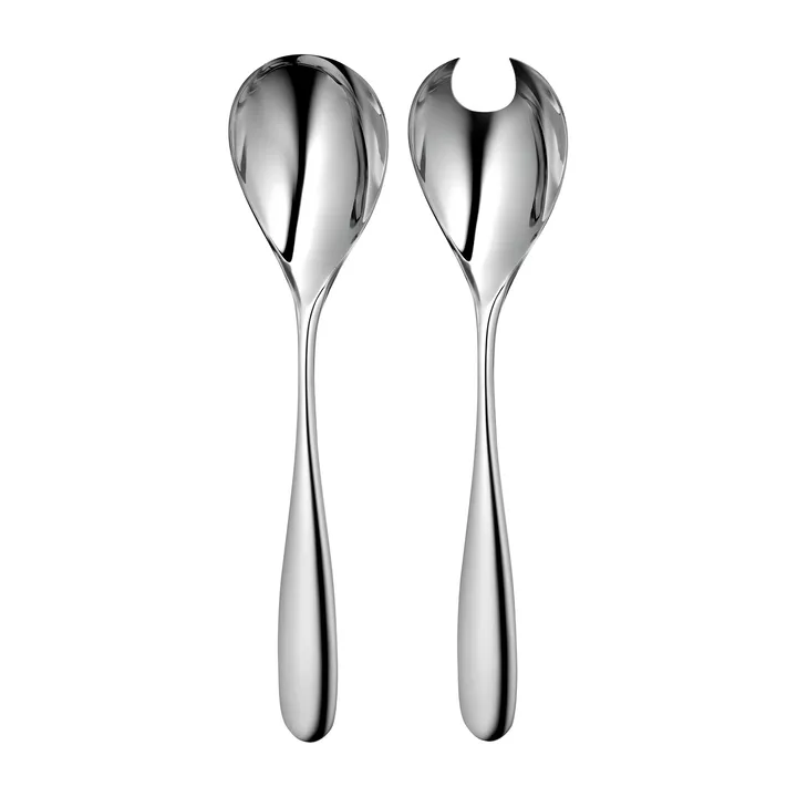 Stanton Bright salad servers 2 pieces - Stainless steel - Robert Welch