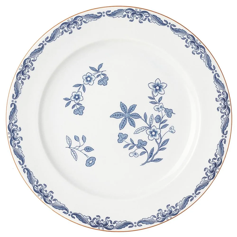 Ostindia plate, Blue, Ø21 cm Rörstrand