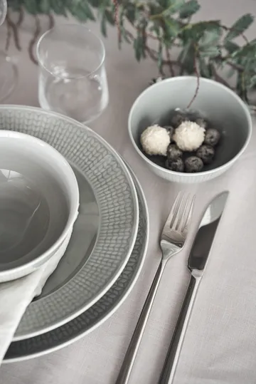 Swedish Grace bowl small 6-pack Mist (grey) - Rörstrand