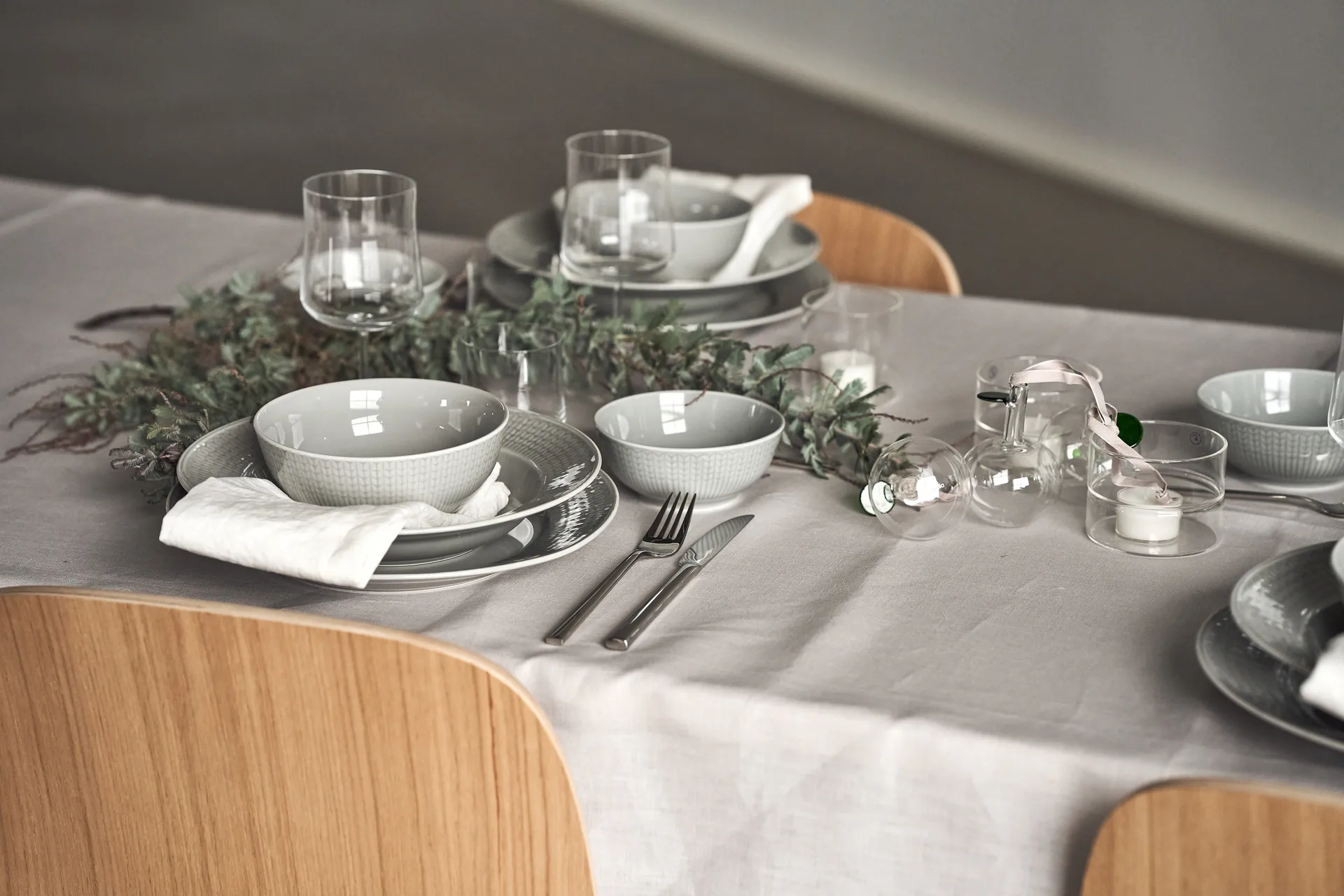 Swedish Grace bowl small, Mist (grey) Rörstrand