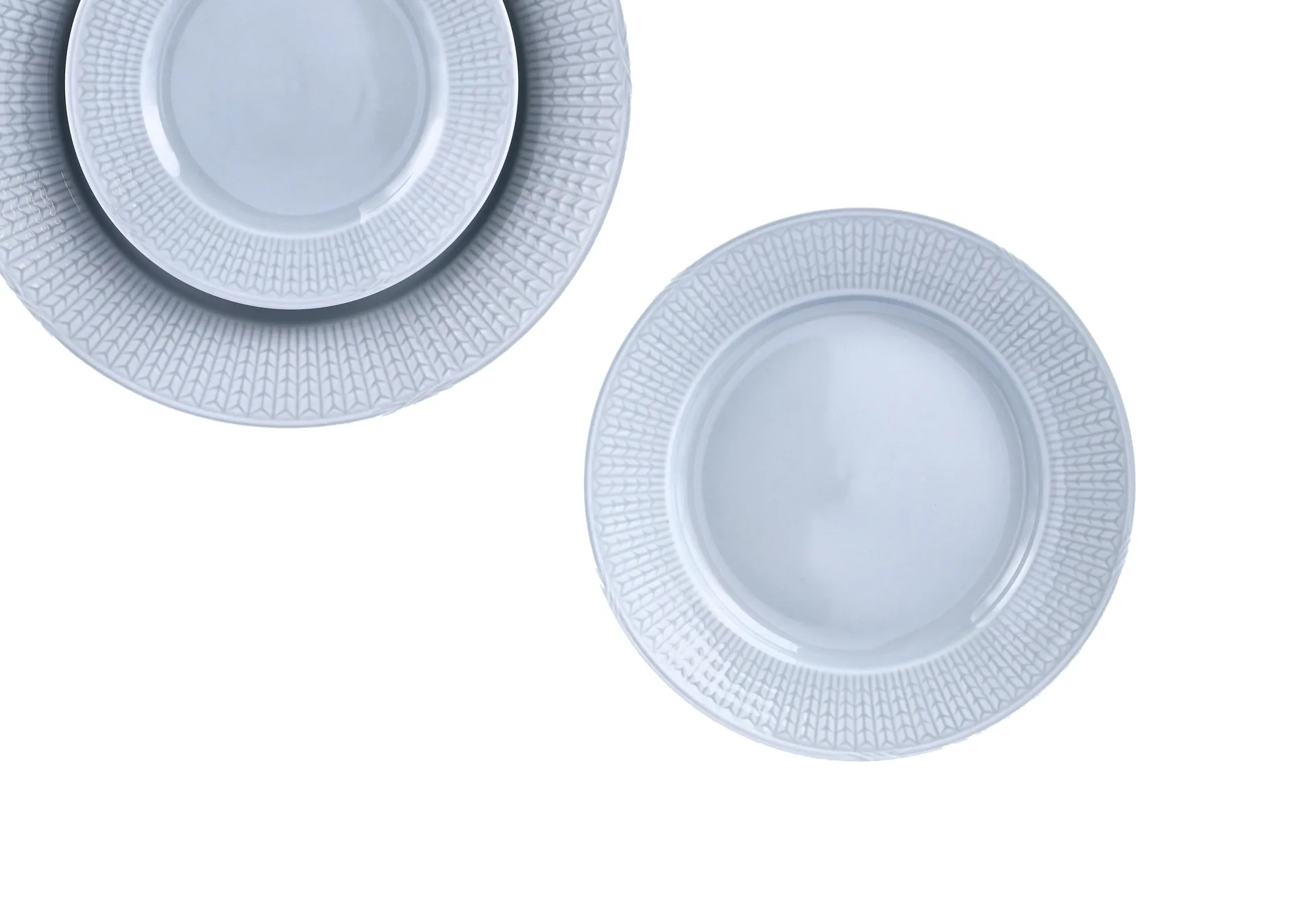 Swedish Grace plate small Ø21 cm, ice (light blue) Rörstrand