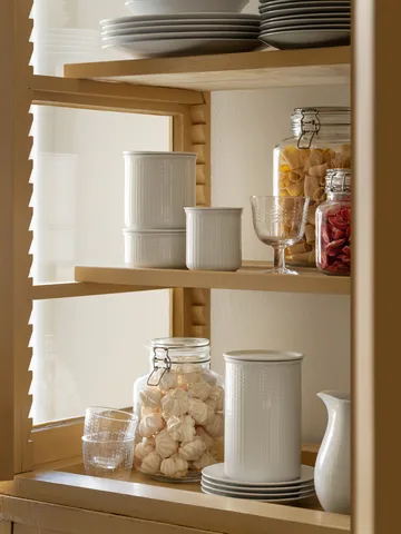 Swedish Grace storage jar L 1.3 L - Snow - Rörstrand