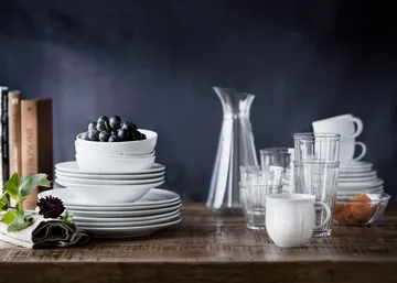 Grand Cru Soft dinnerware set white 16 piece - White - Rosendahl
