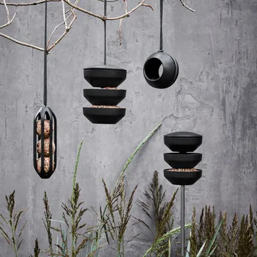 Rosendahl Birds bird feeder - Green, on stand - Rosendahl