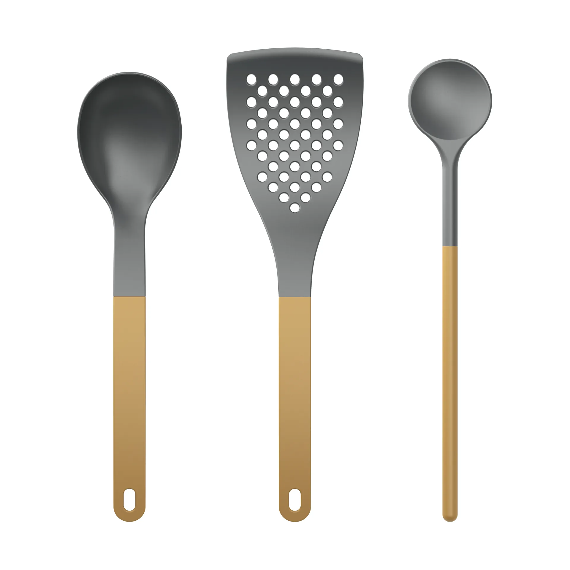 Optima kitchen utensils 1 3 pieces, Curry nylon Rosti